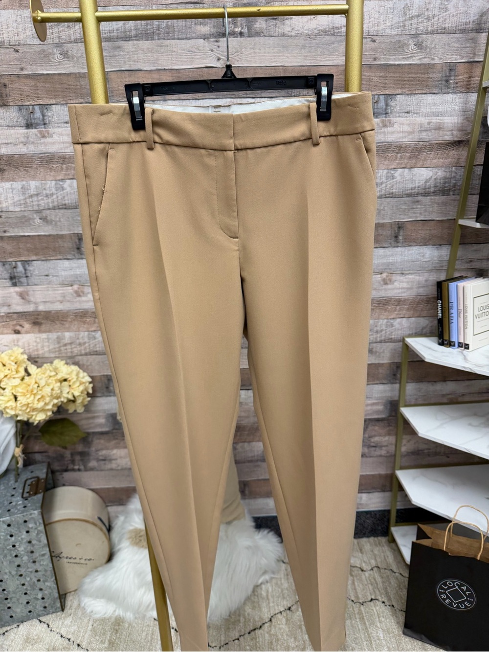 Talbot’s Khaki Hampshire Ankle Pant 14